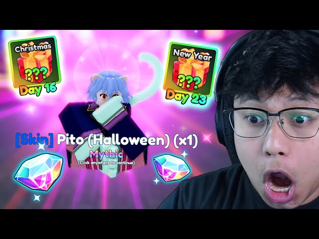 I GOT MYTHIC PITO SKIN & HOLIDAYS UPDATE UNIT? - Anime Adventures