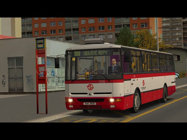 OMSI 2 | Nová linka 180 na Prague Citybus