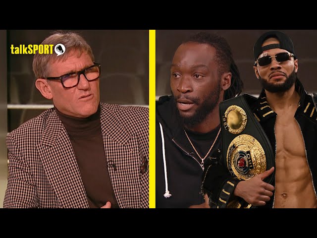 CHRIS EUBANK JR ISN'T WORLD LEVEL 😳 Simon Jordan GRILLS Denzel Bentley On CONTROVERSIAL 'Duck' CLAIM