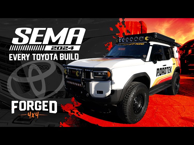 EVERY Toyota Truck Build at SEMA SHOW 2024 Featuring 2025 Land Cruisers, Tundras, Tacomas, & More