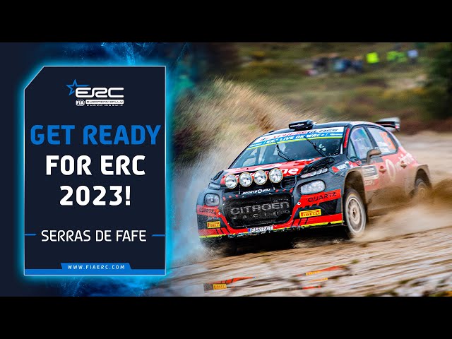 Get Ready For The ERC in 2023! Rally Serras de Fafe Event Trailer