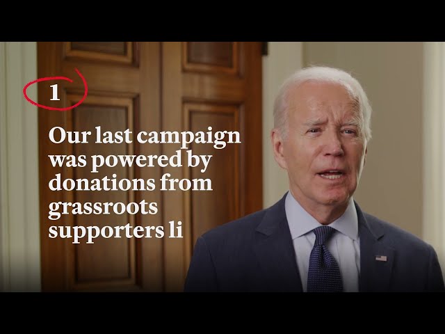 5 Reasons to Donate $5 to Joe Biden Today