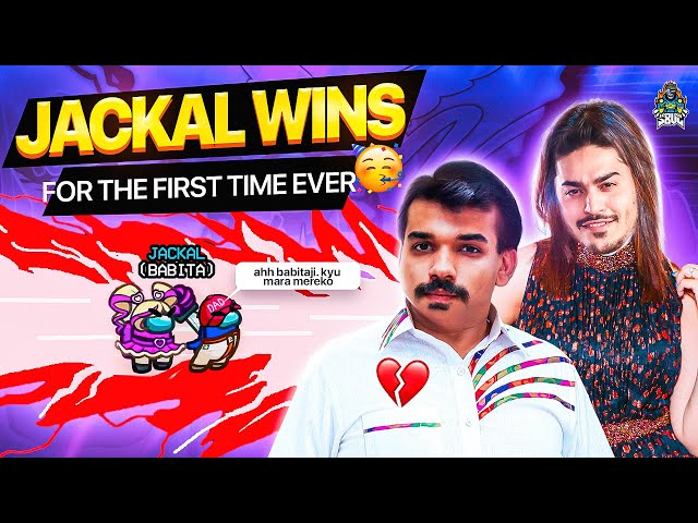 First Ever Jackal Win AMONG US in S8UL ft. Babita Ji