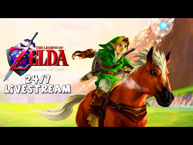 Zelda: Ocarina Of Time 24/7 Chill Stream - Full Game 100% Walkthrough