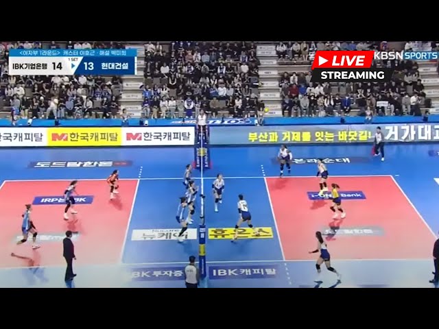 🔴HYUNDAI HILLSTATE VS IBK ALTOS | LIVE LIGA VOLI KOREA | BIG MATCH Viktoriia Danchak Vs Moma Bassoko