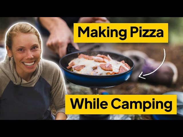 How to Make Pizza While Camping With A Backpacking Stove | Outside Watch