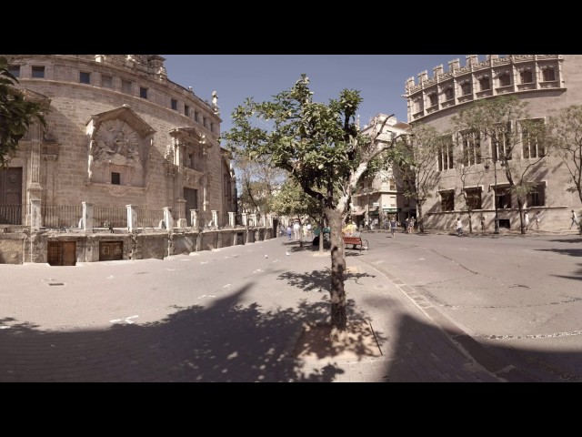 360 video: Silk Exchange and Church of St. John, Valencia, Spain