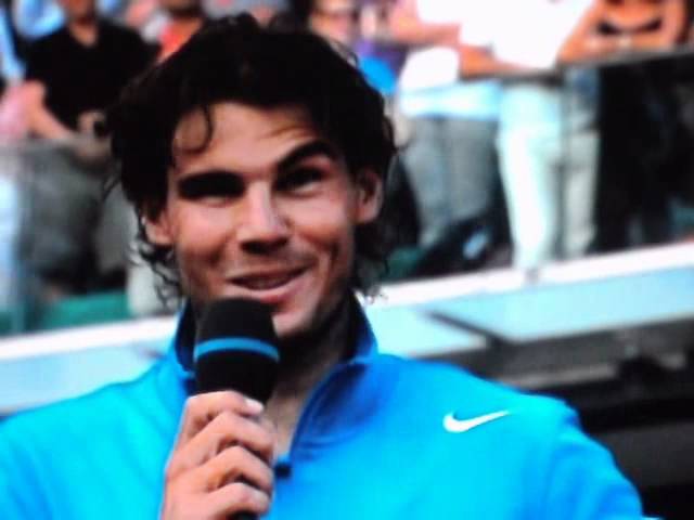 Winner Ceremony - Rafael Nadal wins French Open Final 2011