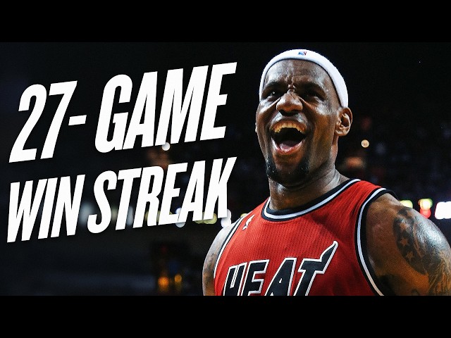 When The Miami Heat Went On An UNREAL 27-Game Win Streak 🔥