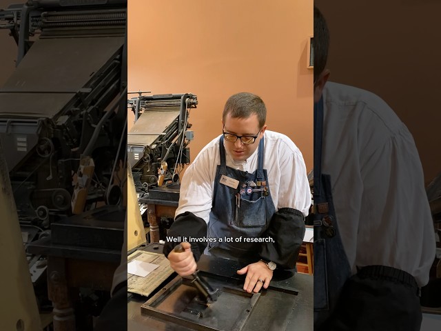 Letterpress printing a cut that appeared in a local Sacramento newspaper on November 14, 1896