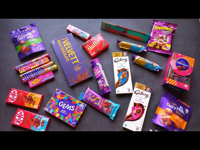 100 chocolate opening videos,surprise toys, lots of chocolates ,Cadbury celebration