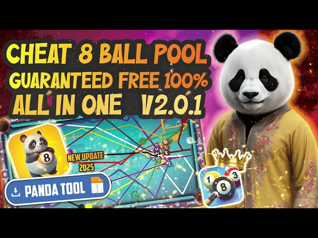 Guide Line Panda Tool 2025 🔥 8 Ball Pool Aim Hack 100% Safe