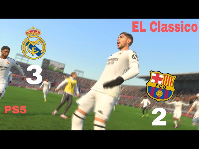 Classico | Real vs Barca | Real win in the additional time | Fc 25 - ps5 | 4k