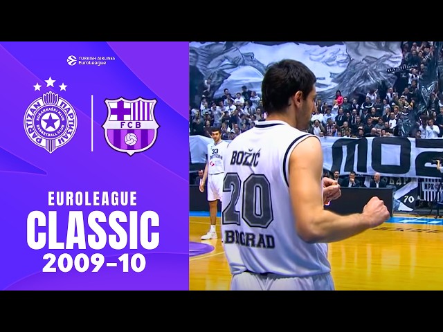 Partizan - Barcelona | Epic OVERTIME VICTORY Decided by HALF A POINT | EUROLEAGUE CLASSIC GAME 09/10