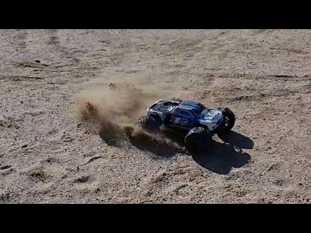 Arrma Nero 6S sand drift slow motion