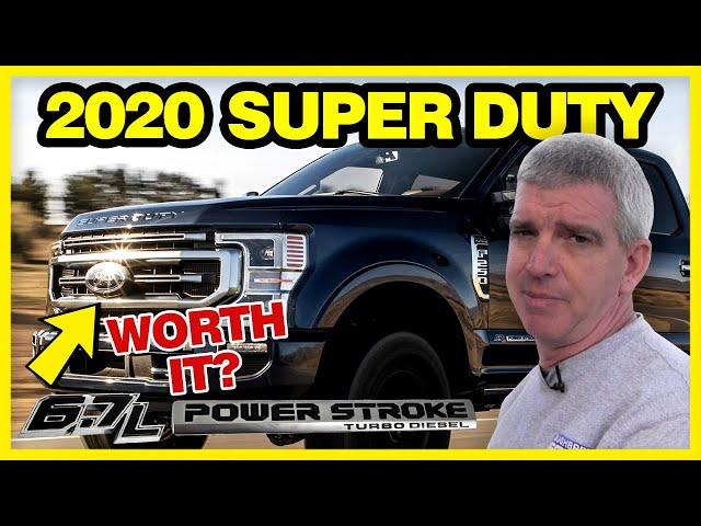 We JUST Got A NEW 2020 Ford Powerstroke Superduty 6.7! (Dyno Run, Test Drive, & Walk Around)