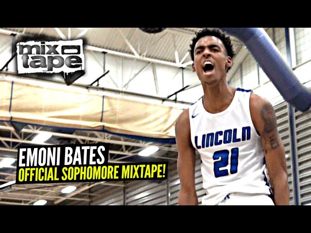 Emoni Bates OFFICIAL Sophomore Year Mixtape!! The BEST High School Prospect Since LeBron!?