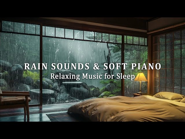 Serene Rainy Night Sleep  Rain Sounds for Sleeping   Eliminate Insomnia, ASMR, Relax, Study