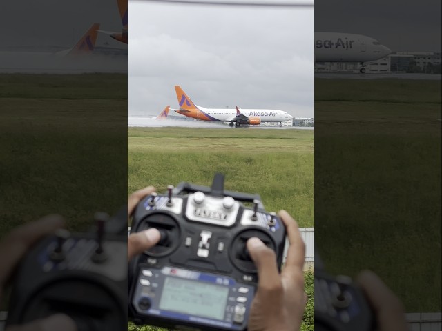 Big Airplane takeoff From Remote 🤣 #Airplane #aeroplane #reels #shortsfeed #shortvideos #shortsvideo