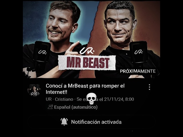 El Bicho con Mr Beast 💀 @cristiano @MrBeast  #urcristiano #mrbeast #tendencias