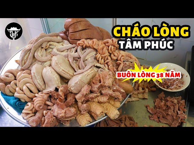 Mò tới quán CHÁO LÒNG BÍ ẨN 38 năm buôn lòng địa chỉ khó tìm ăn được bát lòng siêu ngon giá rẻ.