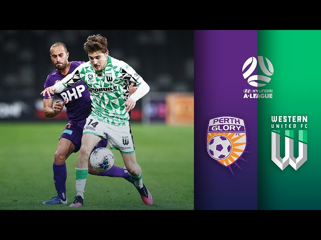 LIVE : Perth Glory vs Western United - Football Australia A League -