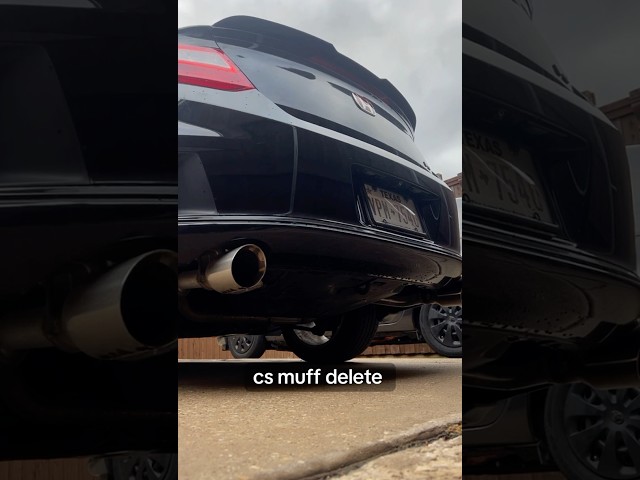 2015 Honda Accord V6 Muffler Delete w/ Res Swap