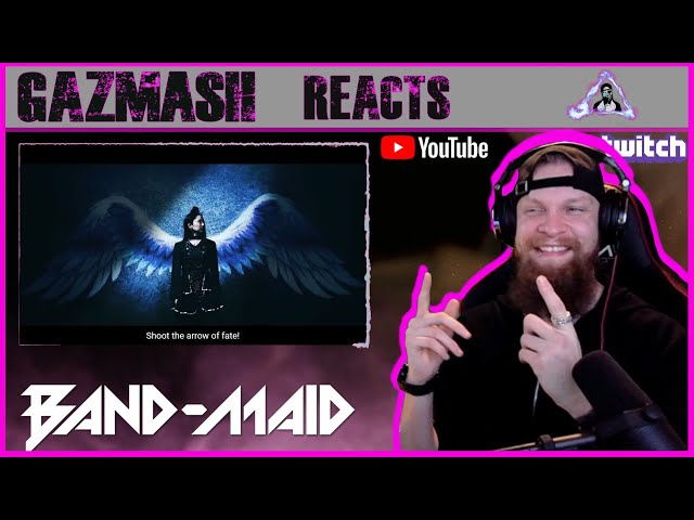 GazMASH Reacts BAND-MAID Sense REACTION