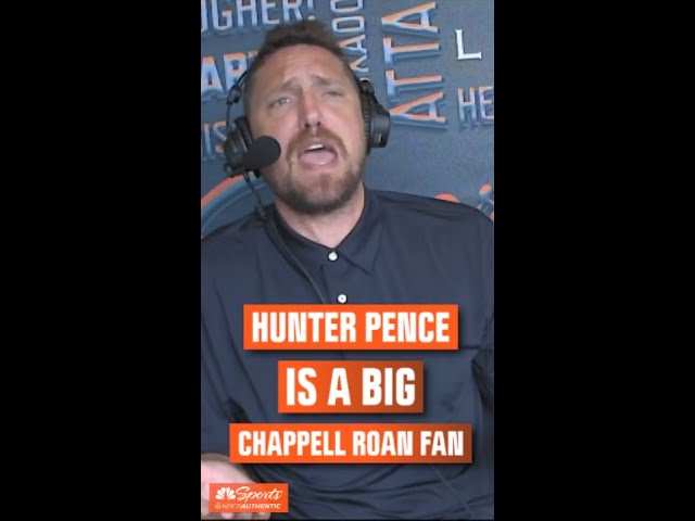 Hunter Pence is a fan of the Midwest Princess Chappell Roan 😭 | NBC Sports Bay Area