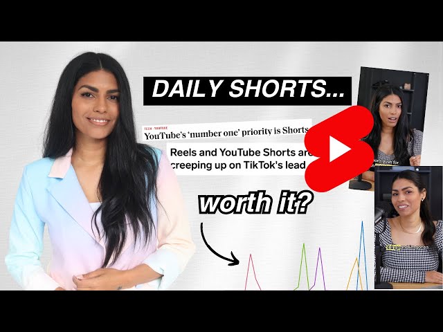 I Posted a YouTube Short Every Day for a Month... this is what happened