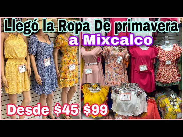 ROPA NACIONAL ECONÓMICA/RECORRIDO/LLEGÓ LA PRIMAVERA A MIXCALCO CENTRO CDMX/