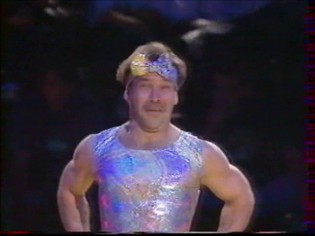 Paul HUNT funny gymnastics "Swan Lake" - 1996 Gala "Les Dieux de la gym"