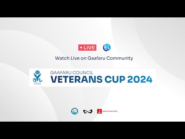 Gaafaru Council Veterans Cup 2024 | Predators vs Jet and Friends