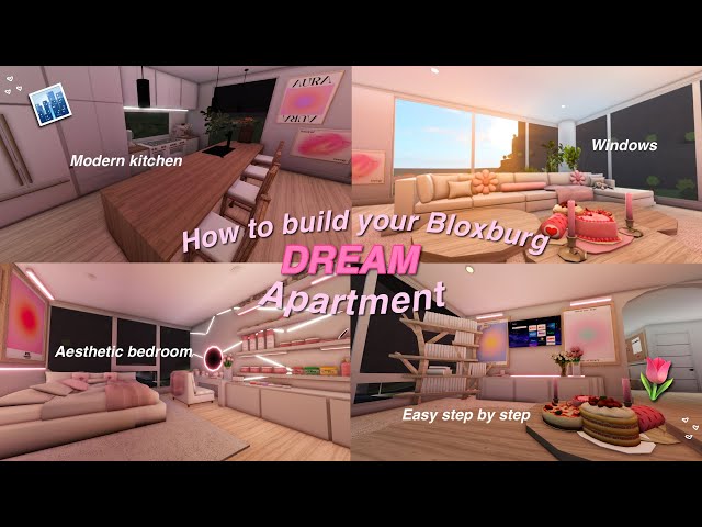 How To BUILD your DREAM BLOXBURG APARTMENT! *Super Easy* 🏙️