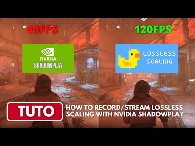 How to Record Videos with Lossless Scaling Using NVIDIA ShadowPlay | Best settings