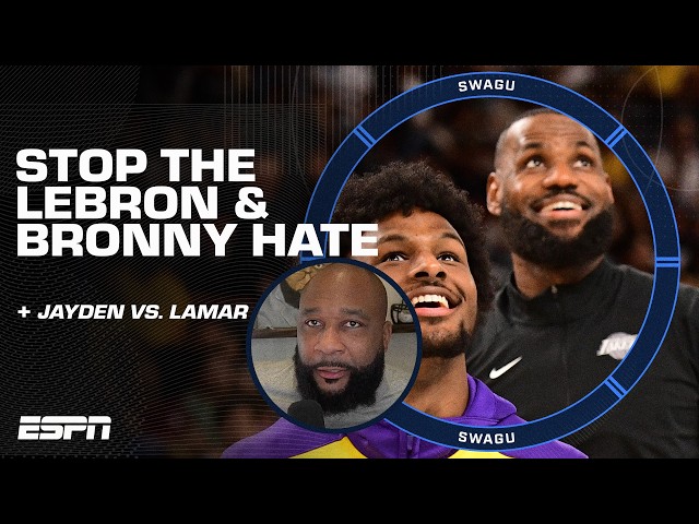 Stop Hating on LeBron and Bronny +Jayden Daniels vs. Lamar 👀 + WNBA Finals 🙌 | Swagu