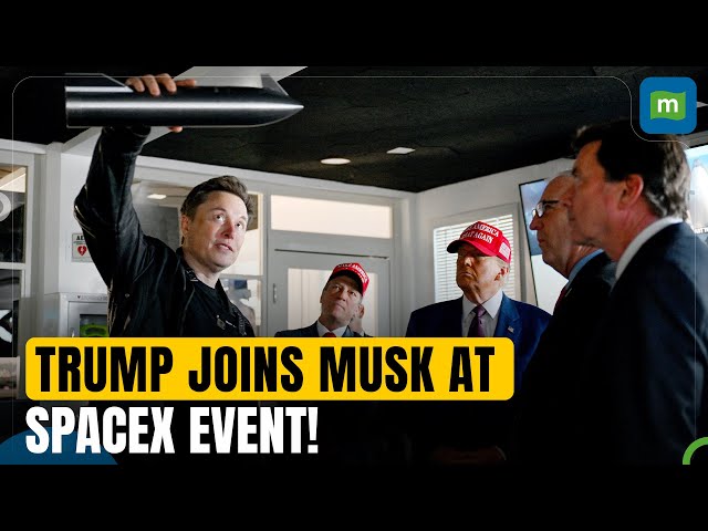 Donald Trump joins Elon Musk to watch SpaceX Starship test launch | N18G