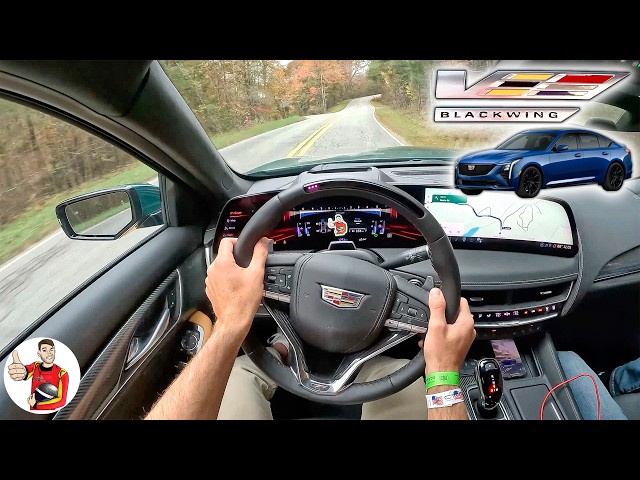 The 2025 CT5-V Blackwing is America’s Best Sport Sedan - Made Better // First Drive (POV)