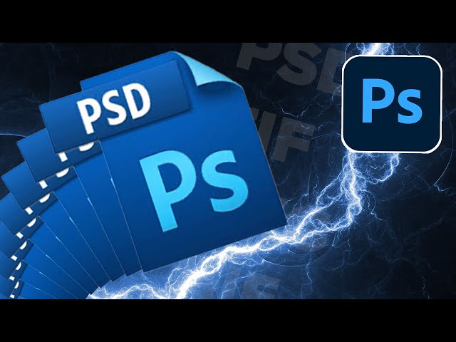 MOST important file types in Photoshop explained