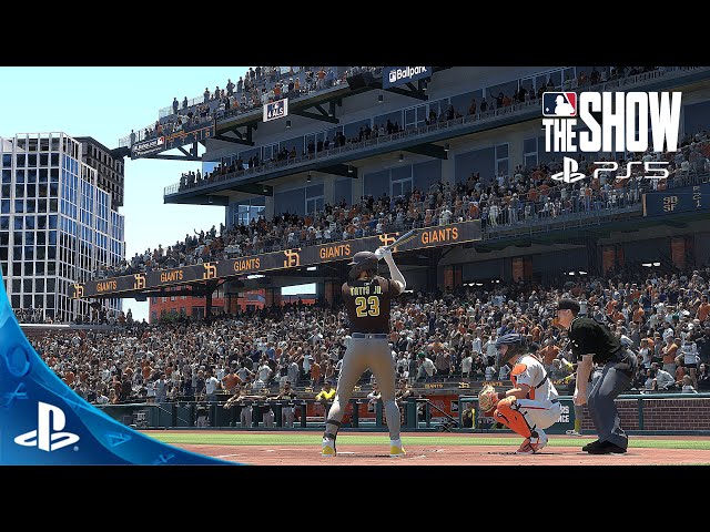 MLB The Show 24! - Let's Play Ball Padres Vs Giants (PS5) HD