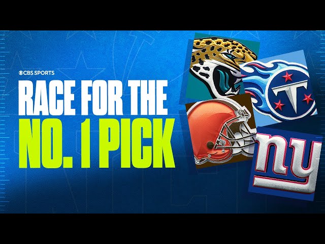 Race for the No. 1 Pick in the 2025 NFL Draft: Giants, Raiders, Browns, Jaguars & Titans in the mix