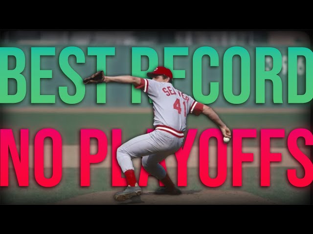 The MLB Playoffs and The Burden of Being the Best