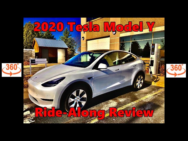 Model Y Long Range Review Tesla Ride Along 360VR