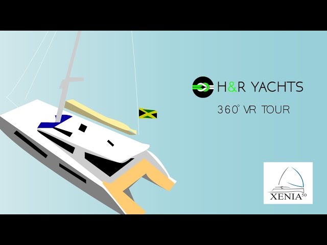 Vacation Yacht Xenia 50 Interior Tour (360 Degree Video)