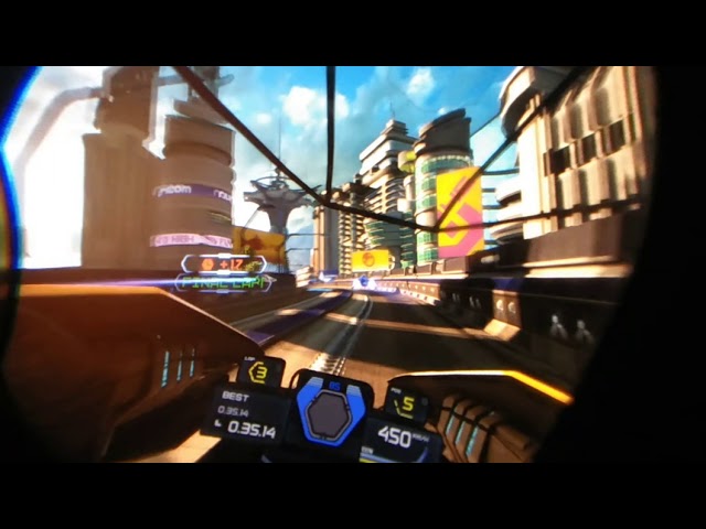 WipEout Omega PSVR in VR180 3D