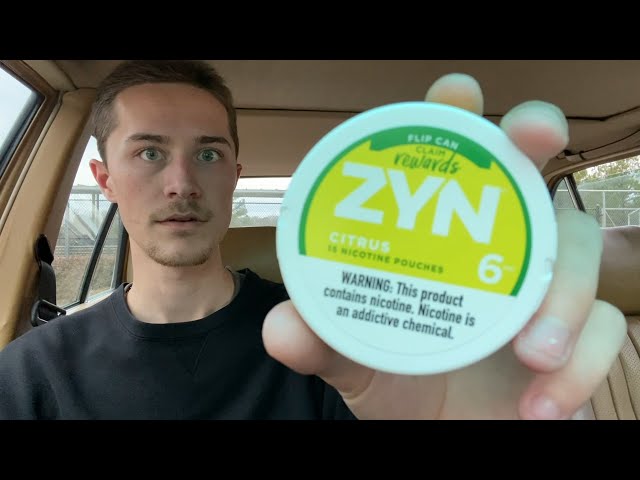 Cigarette Smoker Tries Citrus Zyn for the First Time