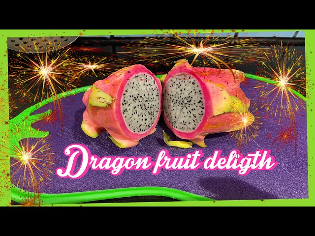 Nor cooks cooking/caramelised dragonfruit#asmr#viral#satisfying