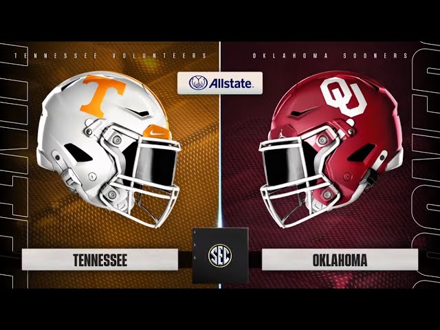 NCAA College Football 25 - Tennessee Volunteers Vs Oklahoma Sooners Simulation Week 4 PS5 Gameplay