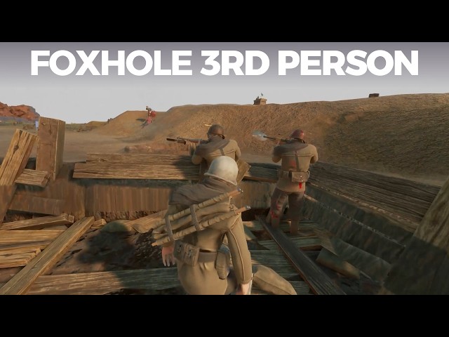 Third Person Mode In Foxhole!!