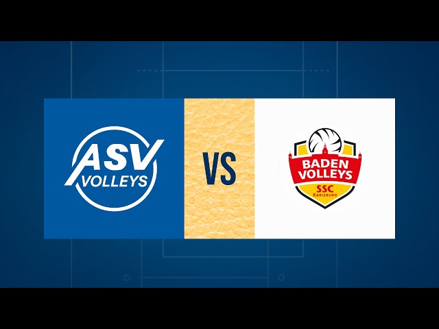 ASV Dachau - Baden Volleys SSC Karlsruhe (1. Volleyball Bundesliga Männer, 2024/2025)